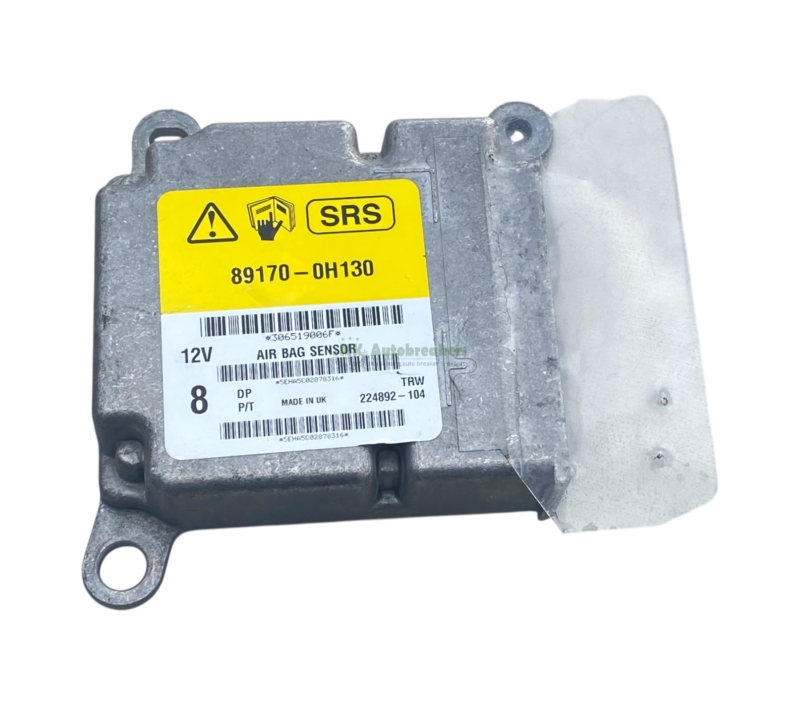 Citroen c1 peugeot 108 airbag control module 89170-0h130 genuine 2015 1 | mk autobreakers ltd Citroen C Peugeot Airbag Control Module h Genuine