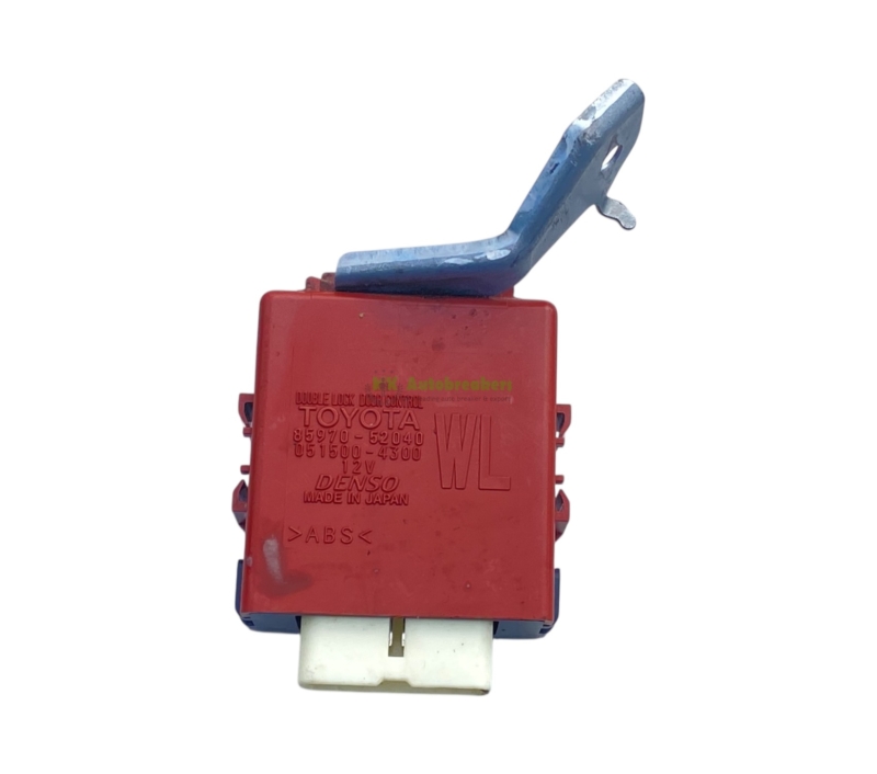 Double door lock module toyota yaris 85970-52040 genuine 2014 1 | mk autobreakers ltd Double Door Lock Module Toyota Yaris Genuine