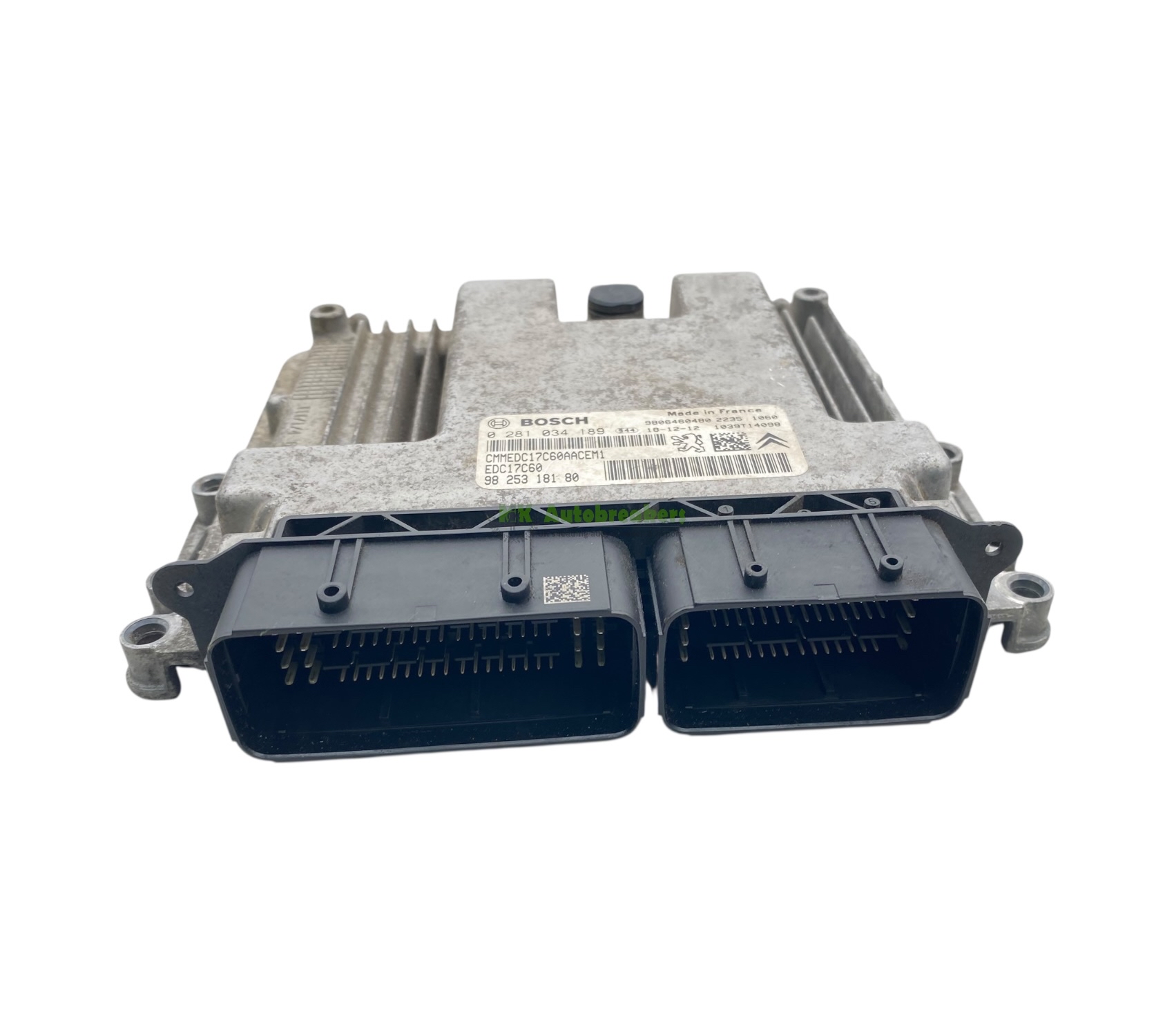 Engine Control Unit ECU Berlingo Partner 9825318180 1.6 Genuine 2019