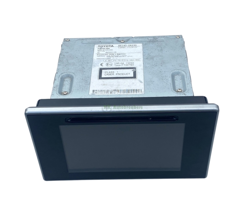 Multimedia navigation 86140-0k630 hilux toyota head unit 2018 4 | mk autobreakers ltd Multimedia Navigation k Hilux Toyota Head Unit