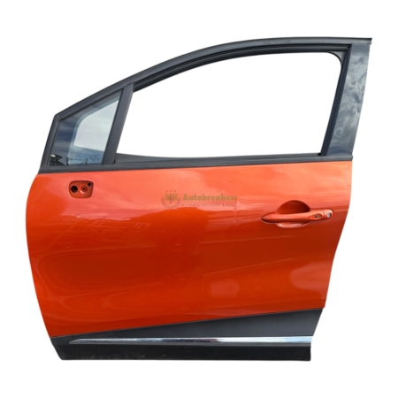 Renault Captur Front Door 801015232R Left Orange Genuine 2014