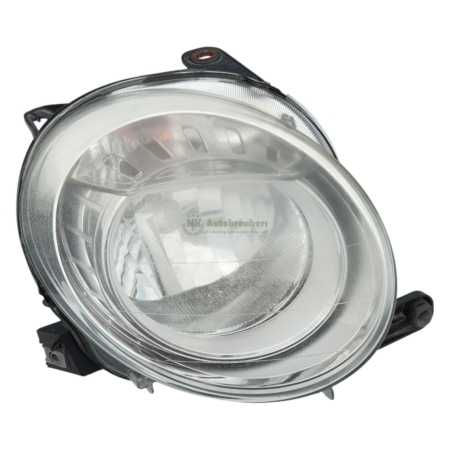 Fiat 500 Headlight 45540748DX Right Genuine 2015