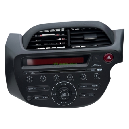 Honda Jazz Head Unit 39100TF3E600XB Genuine 2015