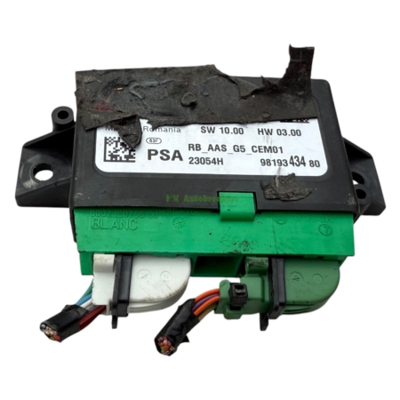 Peugeot 3008 Parking Aid Control Module 9819343480 Genuine 2018