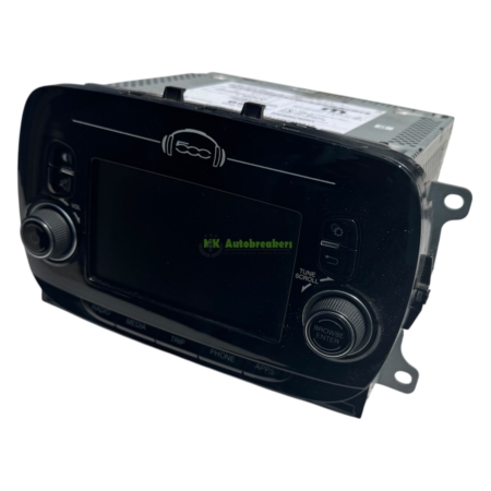 Fiat 500 Radio Stereo Head Unit 7356791360 Genuine 2018
