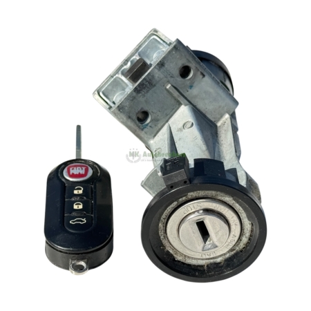 Fiat 500 Ignition Barrel & Key 518004660 Genuine 2016