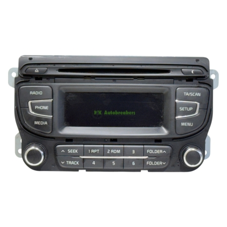 Kia Ceed Radio Stereo Head Unit 96170A2700WK Genuine 2017