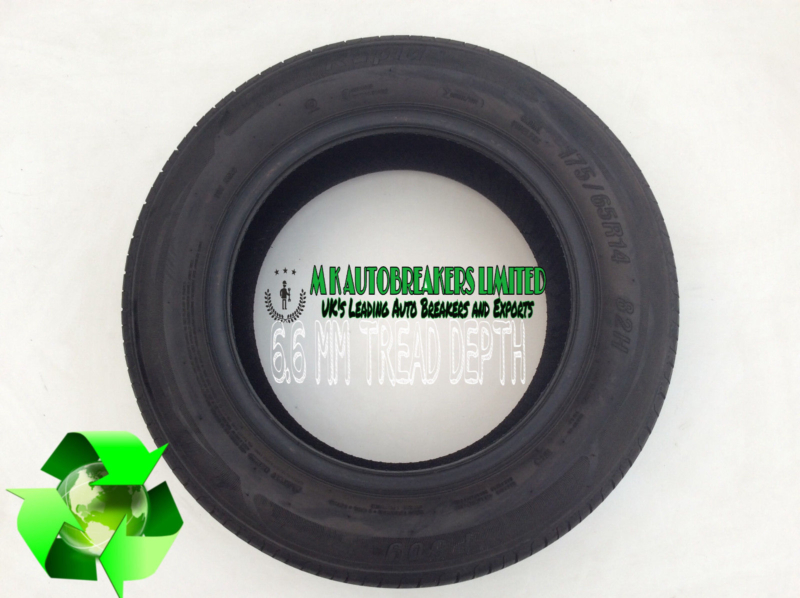 2x 175/65/R14 (82H) RAPID ( P309 ) 6.6 / 6.5 MM Tread Depth - Image 3