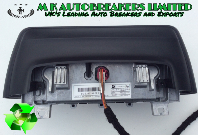 BMW F30 From 12-15 SATNAV & CD Player Display Screen (Breaking For Spare Parts) - Image 3