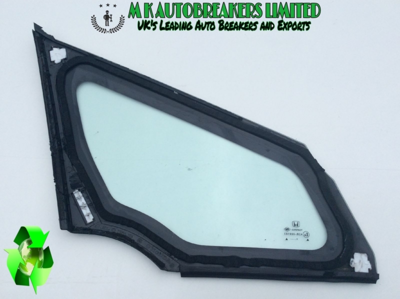 Honda-Jazz From 09-13 Quarter Glass Window Front Passenger Side - Image 3