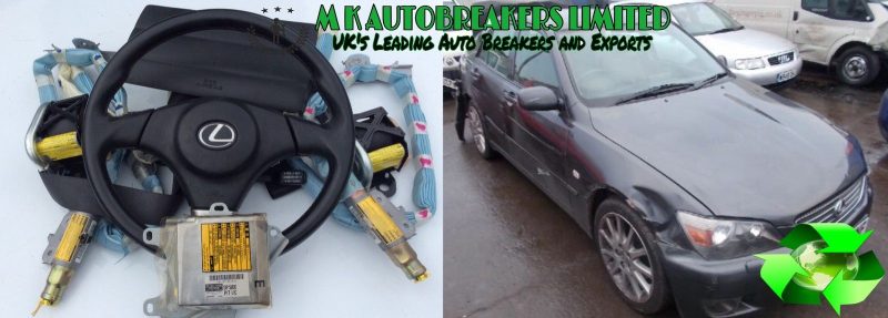 Lexus IS200 model From 99-05 Complete airbag kit (Breaking for Parts) - Image 9