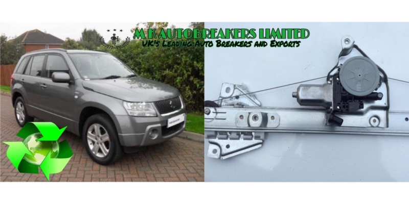Suzuki Grand Vitara From 05-09 Electric Window Motor Front Passenger Side - Image 3