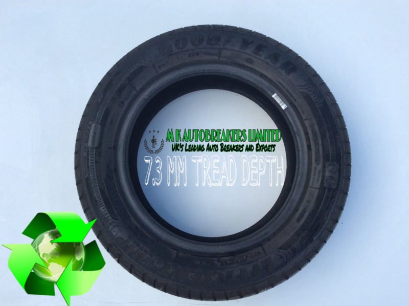 1x 175/65/R14 (82T) GOODYEAR (EFFICIENT GRIP) 7.3 MM TREAD DEPTH - Image 3