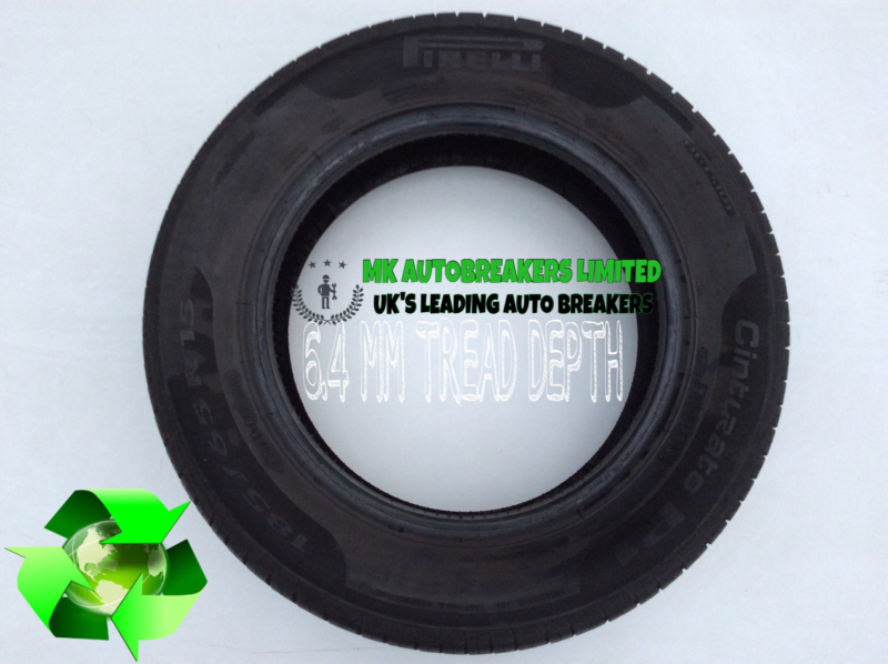 1x 185/65/R15 (88H) PIRELLI (CINTURATO P1) 6.4 MM TREAD DEPTH - Image 3