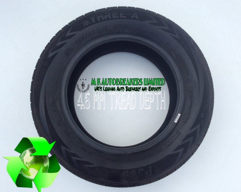 1x195/65/15 (91H) THREE A (P306) 4.6 MM TREAD DEPTH - Image 4