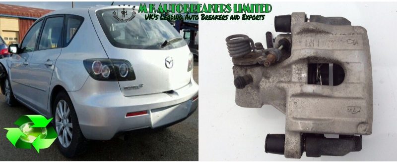 Mazda 3 Model From 2005-2008 Rear Solid Calliper Driver Side - Image 4