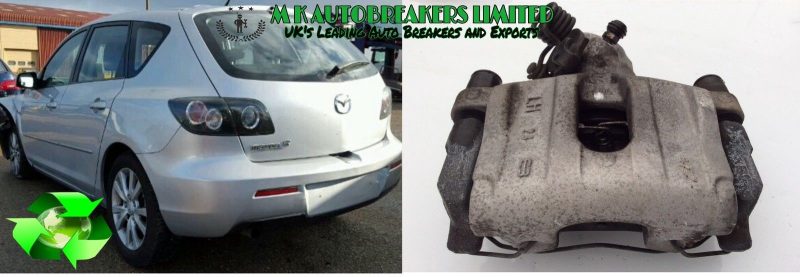 Mazda 3 Model From 2005-2008 Rear Solid Calliper Passenger Side N/S - Image 4