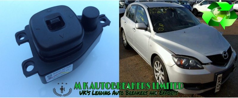 Mazda 3 Model from 2004-2008 Electric Mirror Adjust Control Switch - Image 3