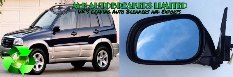 Suzuki Grand Vitara 99-04 Electric Wing Mirror Passenger Side Breaking for Part - Image 4