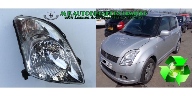 Suzuki Swift Model From 2005-2009 Head Light Driver Side O/S (Breaking For Parts - Image 3