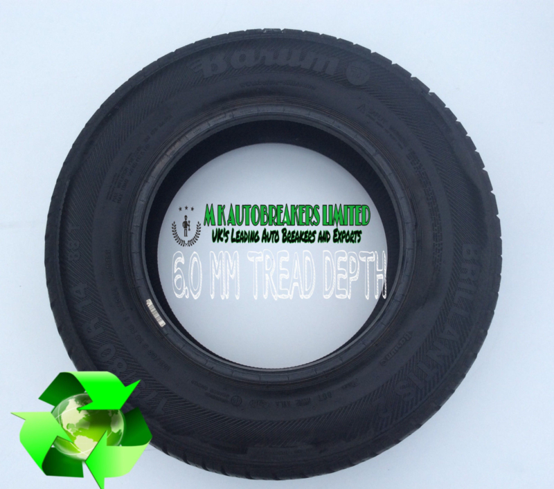 1x 175/80/R14 (88T) BARUM (BRILLANTIS 2) 6.0 MM TREAD DEPTH - Image 3