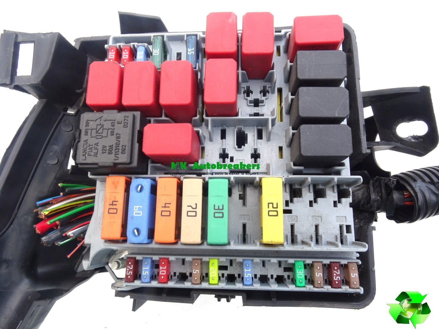 Fiat 500 1.2 Model From 2008-2015 Fuse Box