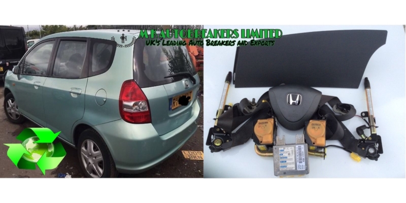 Honda Jazz Model From 2002-2008 Complete Airbag Kit - Image 3