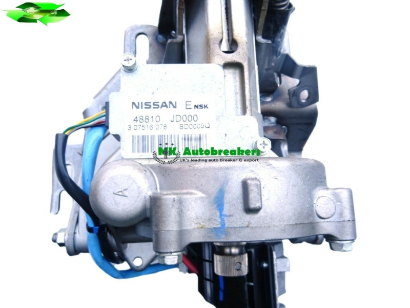 Nissan Qashqai Steering Column Complete 48811EY11B Genuine 2010