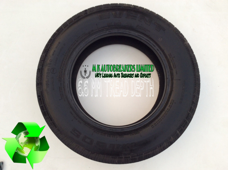 1x 195/70/15c (104/102R) EVENT ( ML605 ) 6.6 MM Tread Depth - Image 3