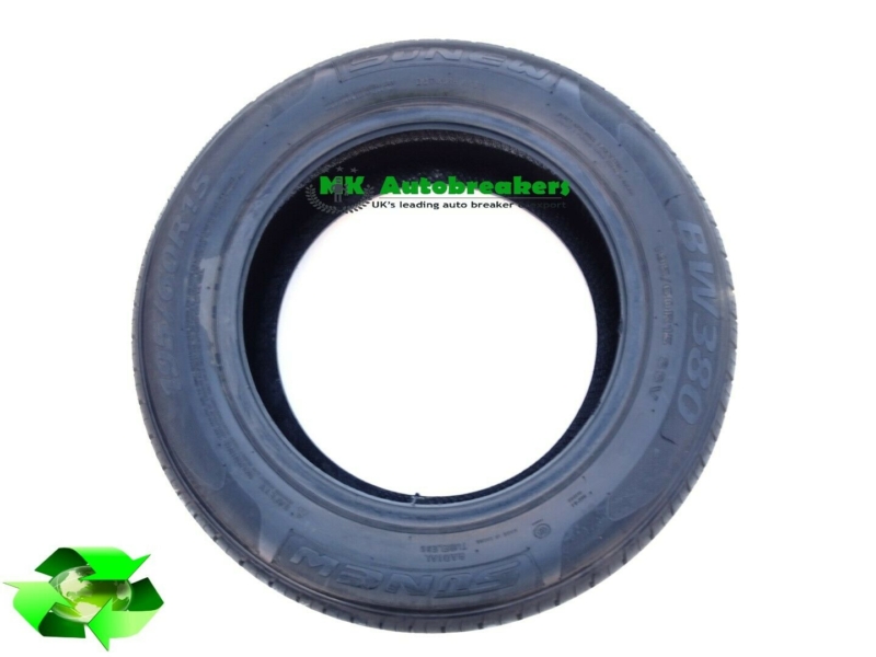 1x 195/60 R15 (88V) Sunew (BW380) 6.0 MM Tread Depth - Image 3