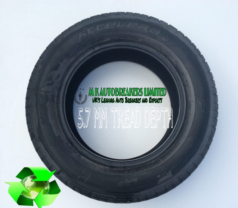 1x 205/65/R15 (94V) ACCELERA 5.7 MM TREAD DEPTH - Image 3