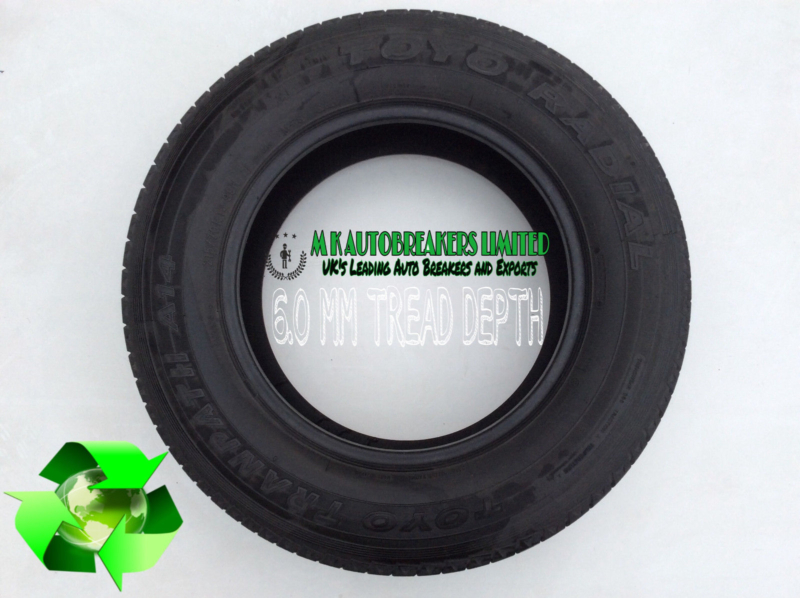 1x 215/70/R16 (99H) TOYO RADIAL (TRANPATH A14) 6.0 MM TREAD DEPTH - Image 3