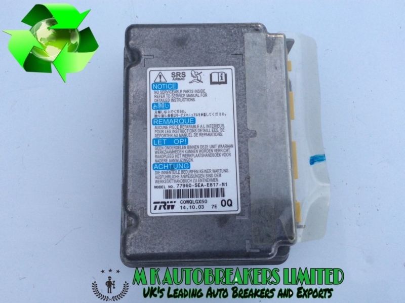 Honda Accord Model From 2003-2008 Complete Airbag Kit - Image 5