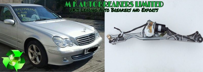 Mercedes C Class W203 Front Screen Wiper Motor With Linkage (Breaking For Parts) - Image 4