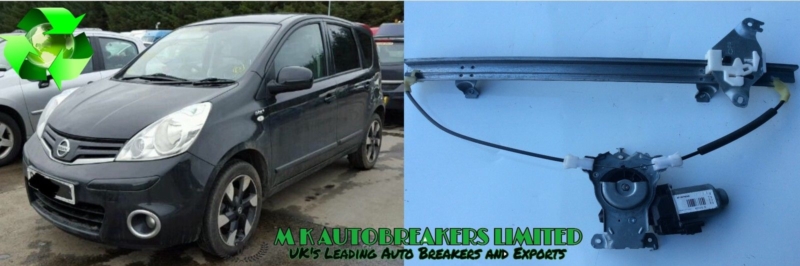 Nissan Note E11 From 06-13 Electric Window Regulator Motor Front Driver Side - Image 4