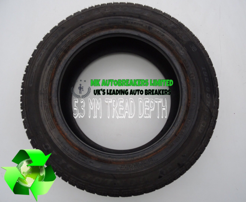 1x 195/65/R15 (95T) DUNLOP (SP 10 3E) 5.5 MM TREAD DEPTH - Image 3