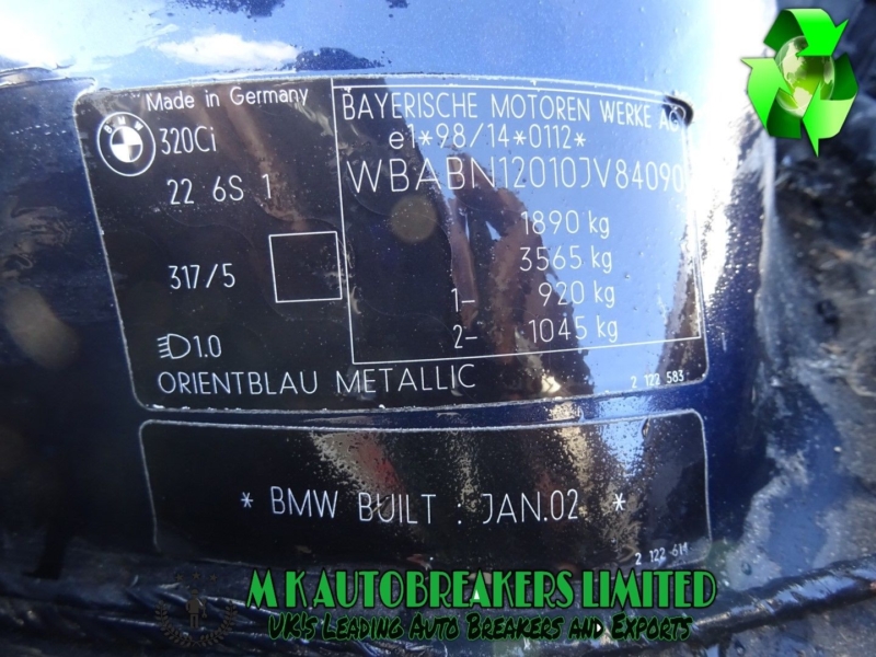 BMW E46 CI Coupe Model 02-05 Upward Fold Electric Wing Mirror Driver Side - Image 6