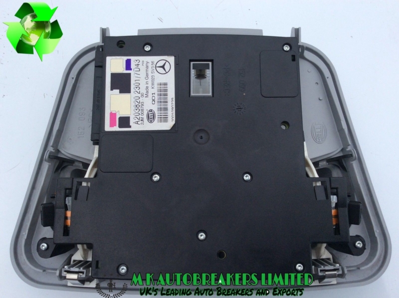 Mercedes C Class W203 Interior Front Roof Light (Breaking For Parts) - Image 3