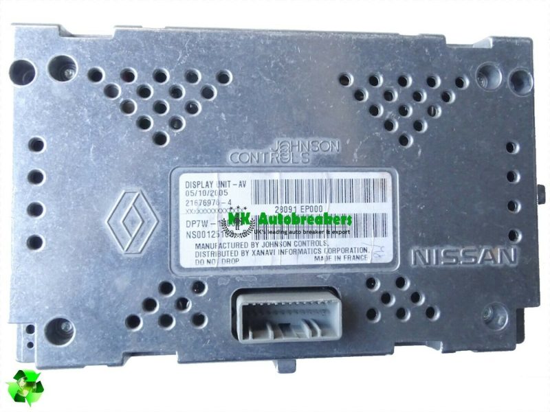 Nissan-Navara-2007-2009-Sat-Nav-Display-Screen-224085414195-2