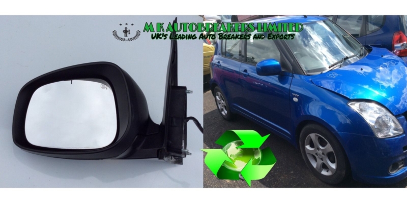 Suzuki Swift From 05-09 Electric Wing Mirror Passenger Side (Breaking For Parts) - Image 3