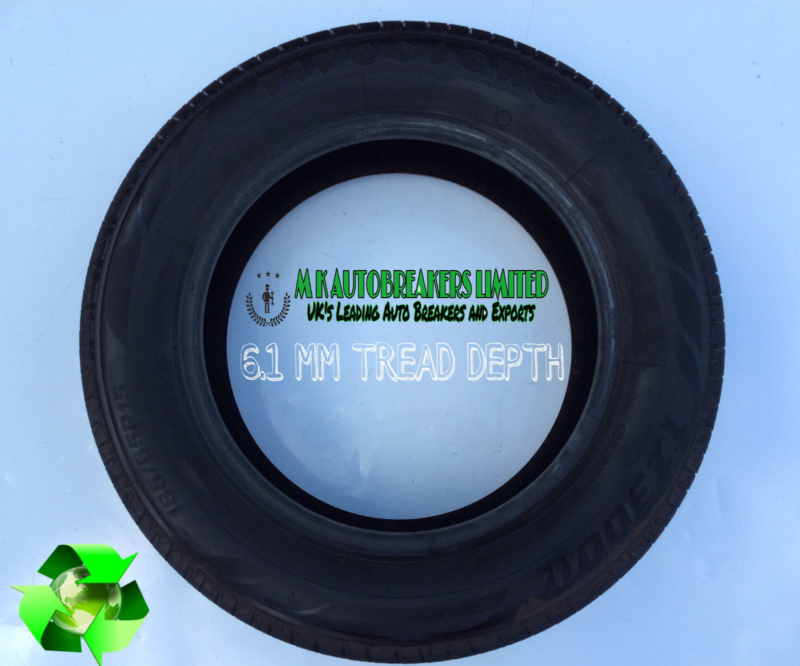 1x 185/65/R15 (88H) FIRESTONE (TZ300) 6.1 MM TREAD DEPTH - Image 3