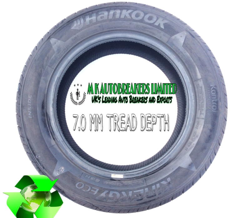 1x 195/60/R15 (88H) HANKOOK (KINERGY ECO) 7.0 MM TREAD DEPTH - Image 3