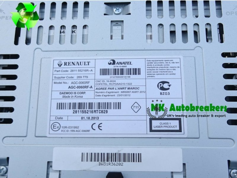 Dacia Sandero From 2012-2017 Radio Stereo Cd Player - Image 2