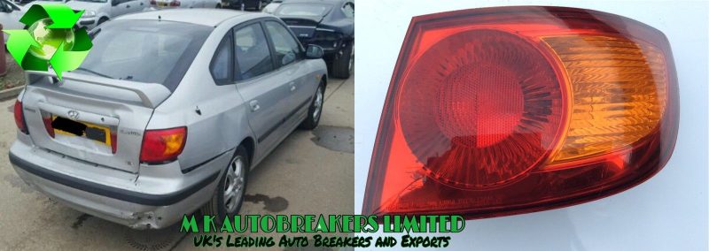 Hyundai Elantra From 00-03 Rear Light Passener Side (Breaking For Parts) - Image 4