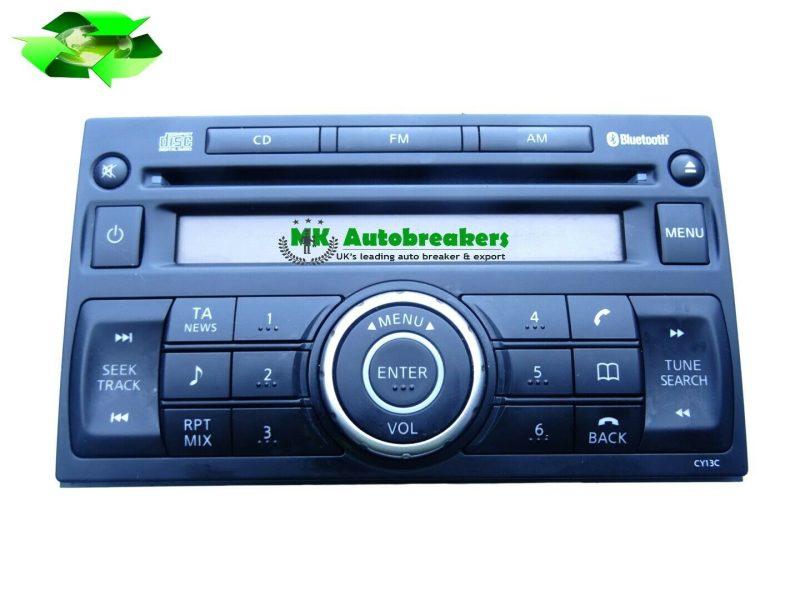 Nissan Qashqai Radio Stereo CD Player Bluetooth 28185JD00A Genuine 2010