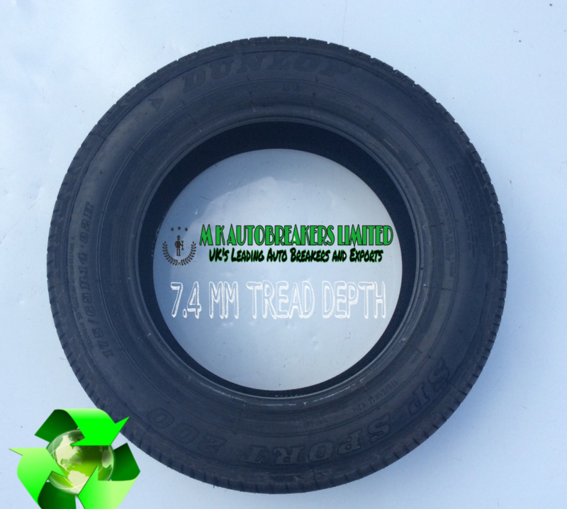 1x 175/65/R14 (82H) DUNLOP (SP SPORT 200) 7.4 MM TREAD DEPTH - Image 3