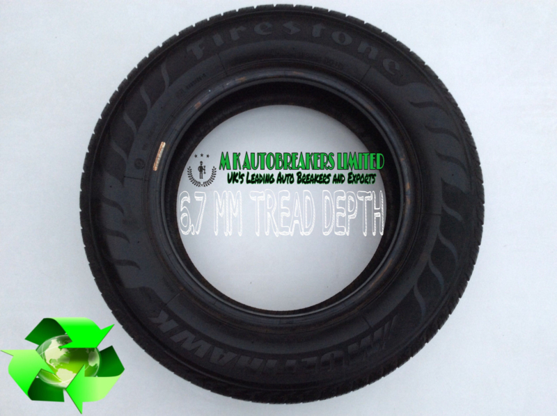 1x 175/70/R14 (84T) FIRESTONE (MULTIHAWK) 6.7 MM TREAD DEPTH - Image 3