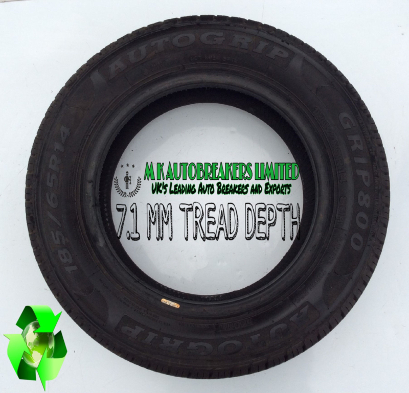 1x 185/65/R14 (86H) AUTO GRIP (GRIP 800) 7.1 MM TREAD DEPTH - Image 3