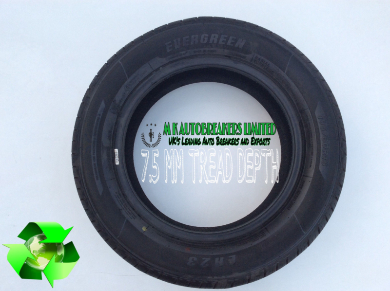 1x 195/60/R15 (88V) EVERGREEN (EH23) 7.5 MM TREAD DEPTH - Image 3