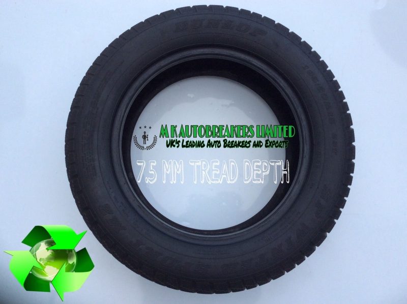 2x 195/60/R15 (88T) DUNLOP (SP WINTER SPORT M2) 7.5/6.3 MM Tread Depth - Image 4